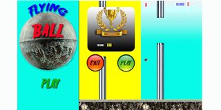 Flying ball Игры без интернета - Screenshot 1