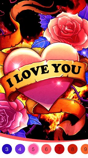 Coloring Book -Paint by Number - Screenshot 2