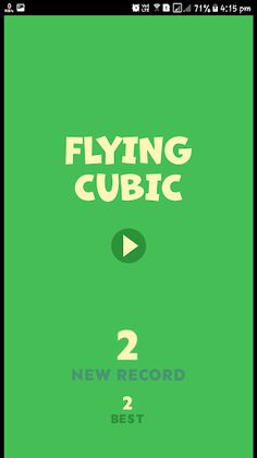 Flying Cubic Game - Screenshot 3