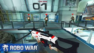 Robot Gun Shooting Games War - Screenshot 2