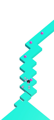 ZigZag Ball Jumping - Screenshot 1