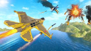 Sky Warrior: Fighter Jet Games - Screenshot 2
