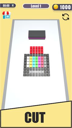Color Saw: Pixel Crusher 3D - Screenshot 1