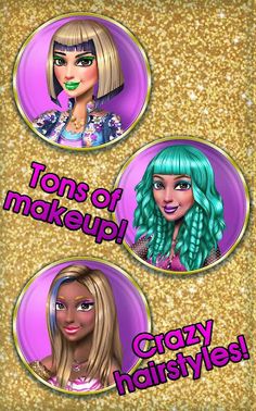 Makeup Game: Tris VIP Makeover - Screenshot 4