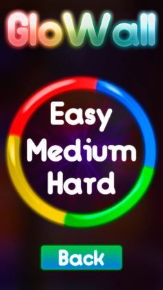 Glow Wall: 4 colors - Screenshot 2