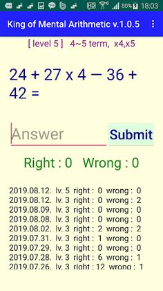 King of Mental Arithmetic (Mat - Screenshot 2