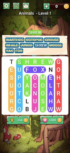 Wordsearch Puzzles - Screenshot 2