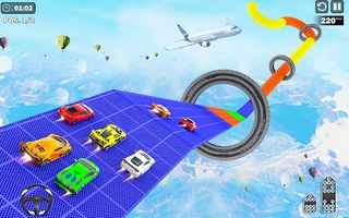 Superhero Car Games: Mega Ramp - Screenshot 3