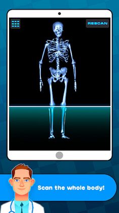 Dr. Simulator: Full Body X-Ray - Screenshot 1