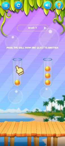 Color Ball Sort ListPull Games - Screenshot 1