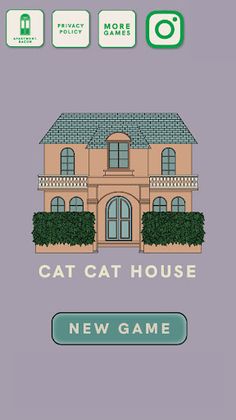 CAT CAT HOUSE : ROOM ESCAPE - Screenshot 1