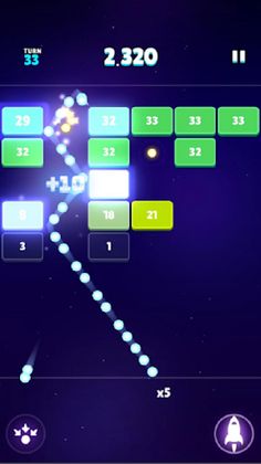 Bricks Breaker: Cartoon Bricks - Screenshot 2