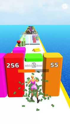 Money Race 3D - Screenshot 2