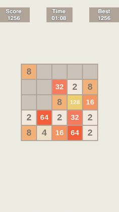 2048 Number Puzzle Board Game - Screenshot 2
