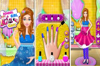 School Girl Nails Fashion Care - Screenshot 1