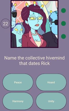 R & M Ultimate Character Quiz - Screenshot 4