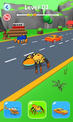 Insect Race - Shape Shifting - Screenshot 4