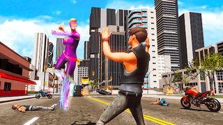 Super Hero Girl Simulator 3D - Screenshot 1