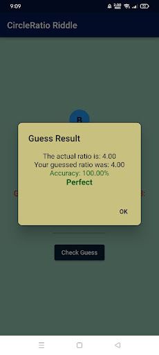 Circle Ratio puzzle - Screenshot 3