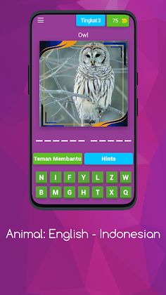 Kuis Hewan: Inggris-Indonesia - Screenshot 4