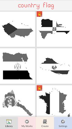 Country Flag Pixel - Screenshot 1
