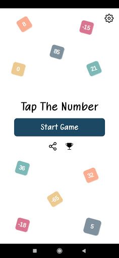 Tap The Number - Puzzle Game - Screenshot 1