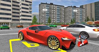 Car parking car driving school - Screenshot 1