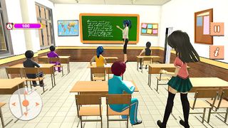 anime girl high school life 3d - Screenshot 2