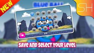 blue ball adventures jungle - Screenshot 2