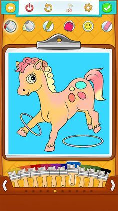 Horse Coloring Pages - Screenshot 2