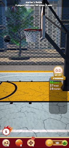 BasketTopia Basketball Battles - Screenshot 2