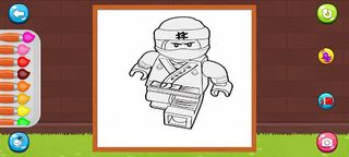 Ninja Character Coloring - Screenshot 3