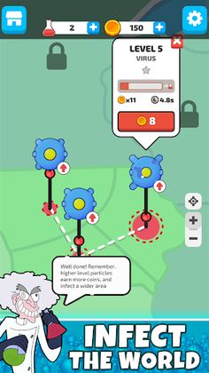 Virus Evolution: Destroy Earth - Screenshot 1