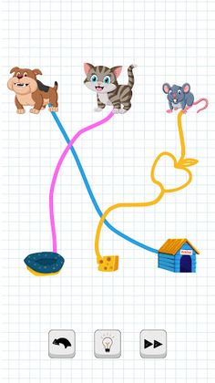 Pet Rush Draw Puzzle Games - Screenshot 1