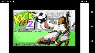 Kick Off 2 C64 - Screenshot 1