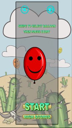 Balloons Vs Cactuses - Screenshot 2