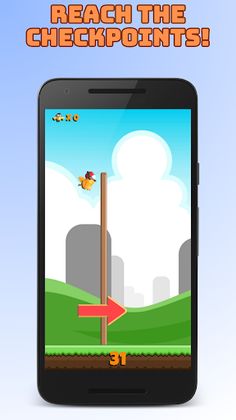 Flying bird: dodge pipes - Screenshot 3