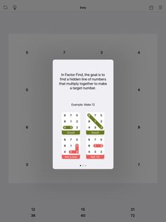 Factor Find - Screenshot 2