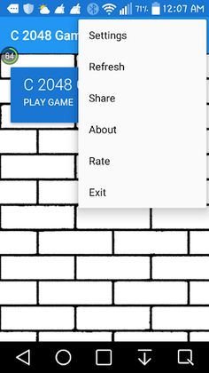 C 2048 Game - Screenshot 2