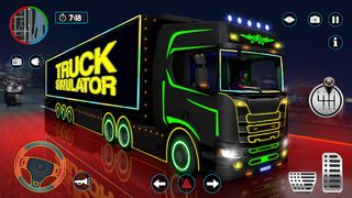 Driving Truck Games Simulator - Screenshot 1