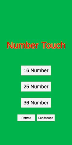 Number Touch - Screenshot 2