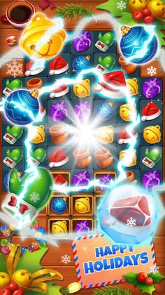 Christmas Match 3 - Puzzle - Screenshot 1