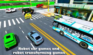Real Bus Robot Car Battle Game - Screenshot 3