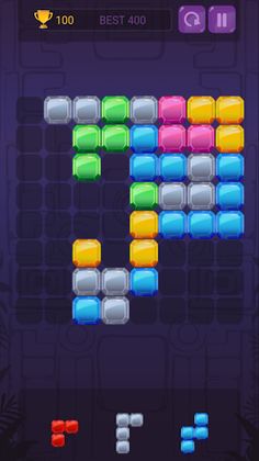 Jewel Block Puzzle - match 3 - Screenshot 3