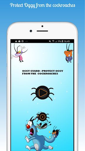 Protect oggy from the cockroac - Screenshot 2