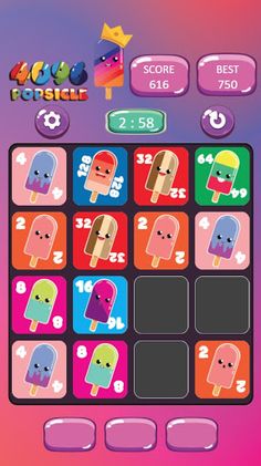 4096 popsicle puzzle - Screenshot 3