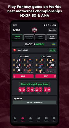 RADD MX Fantasy - Motocross - Screenshot 1