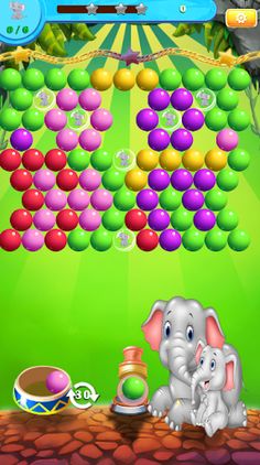 Elephant Bubble Shooter - Screenshot 2