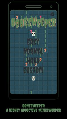 BoneSweeper, a minesweeper - Screenshot 1