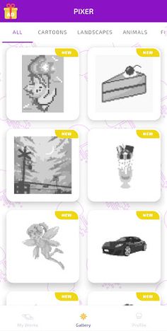 Pixer-free coloring game by nu - Screenshot 3